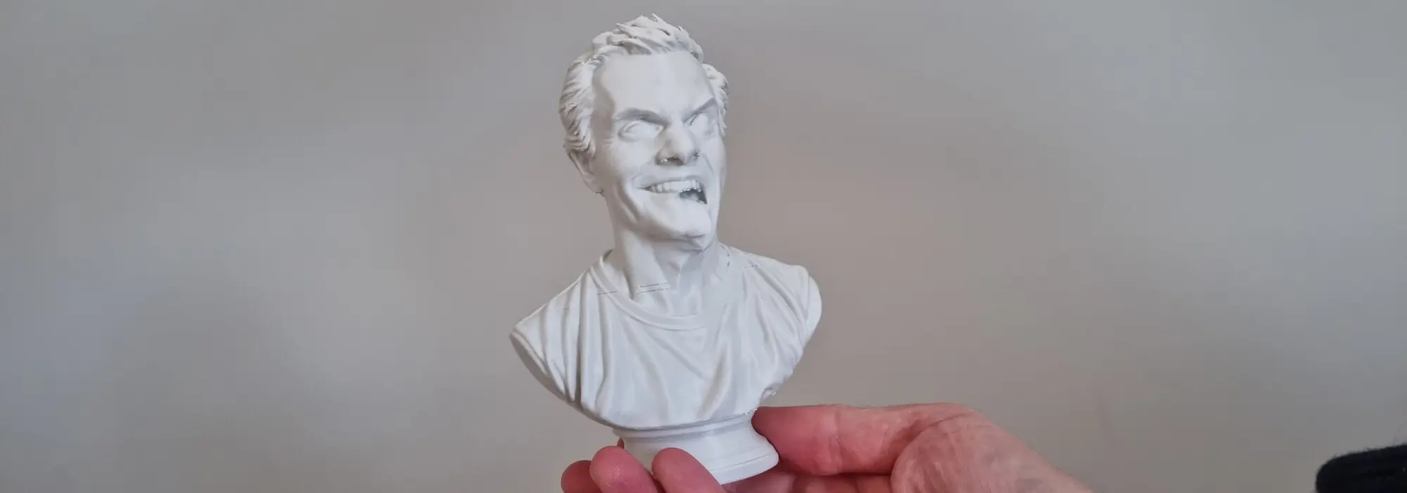 Print of a "Low Poly" version of me