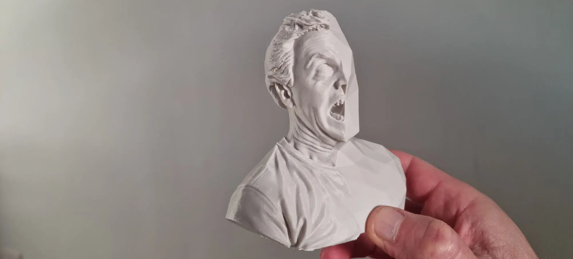 Print of a "Low Poly" version of me